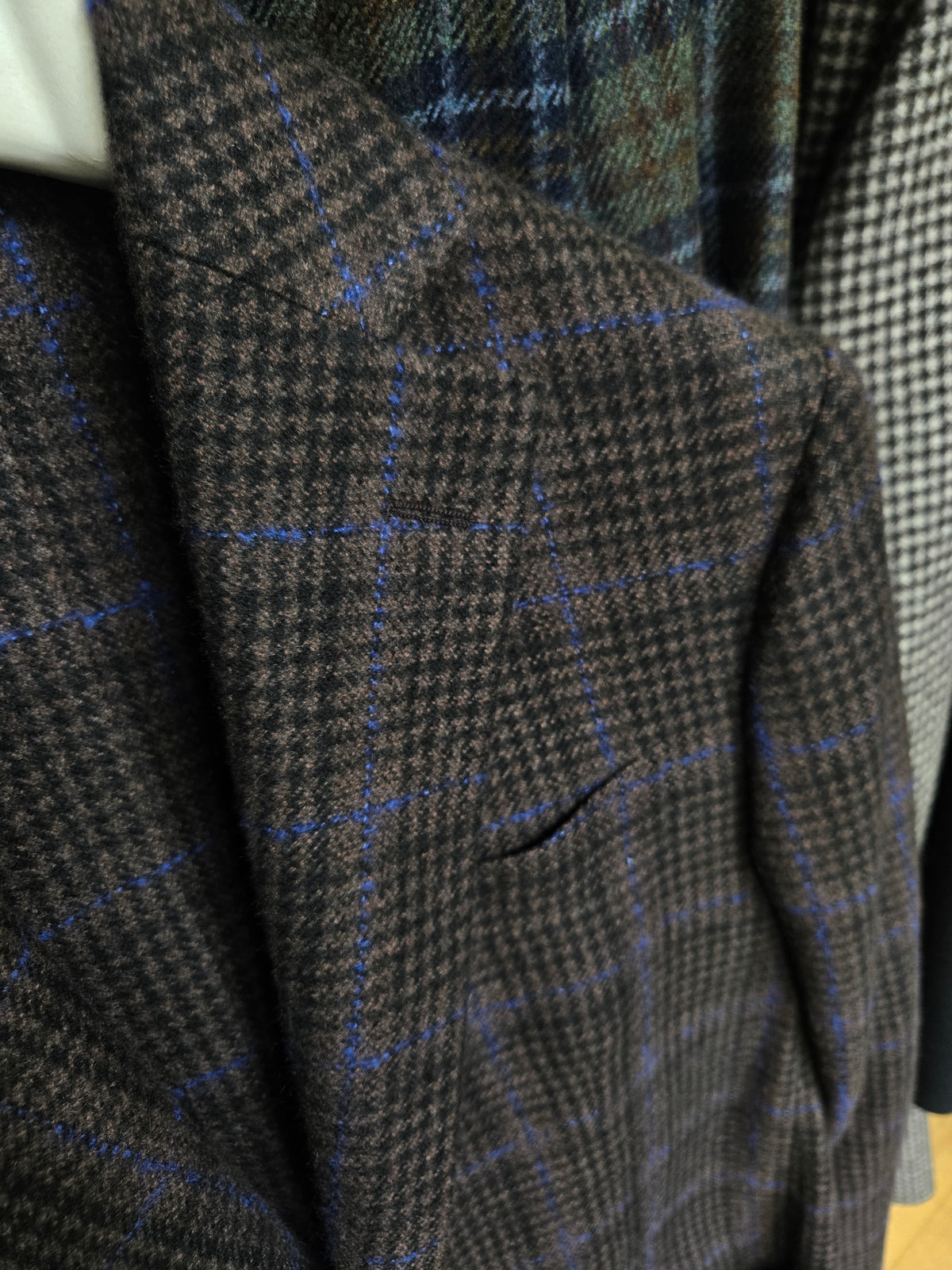 Sartorio Prince of Wales Cashmere Sport Jacket