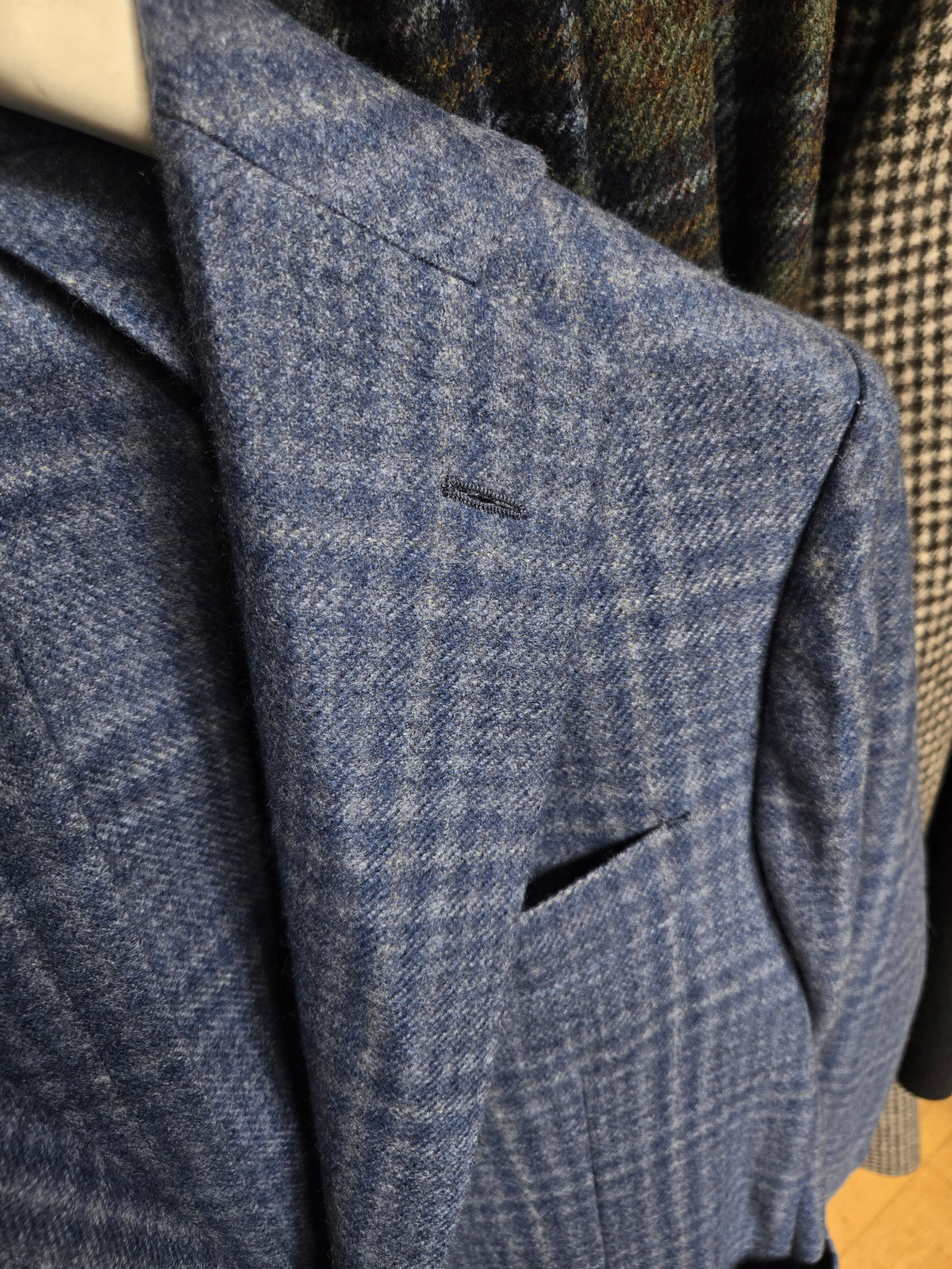 Sartorio Prince of Wales Cashmere Sport Jacket