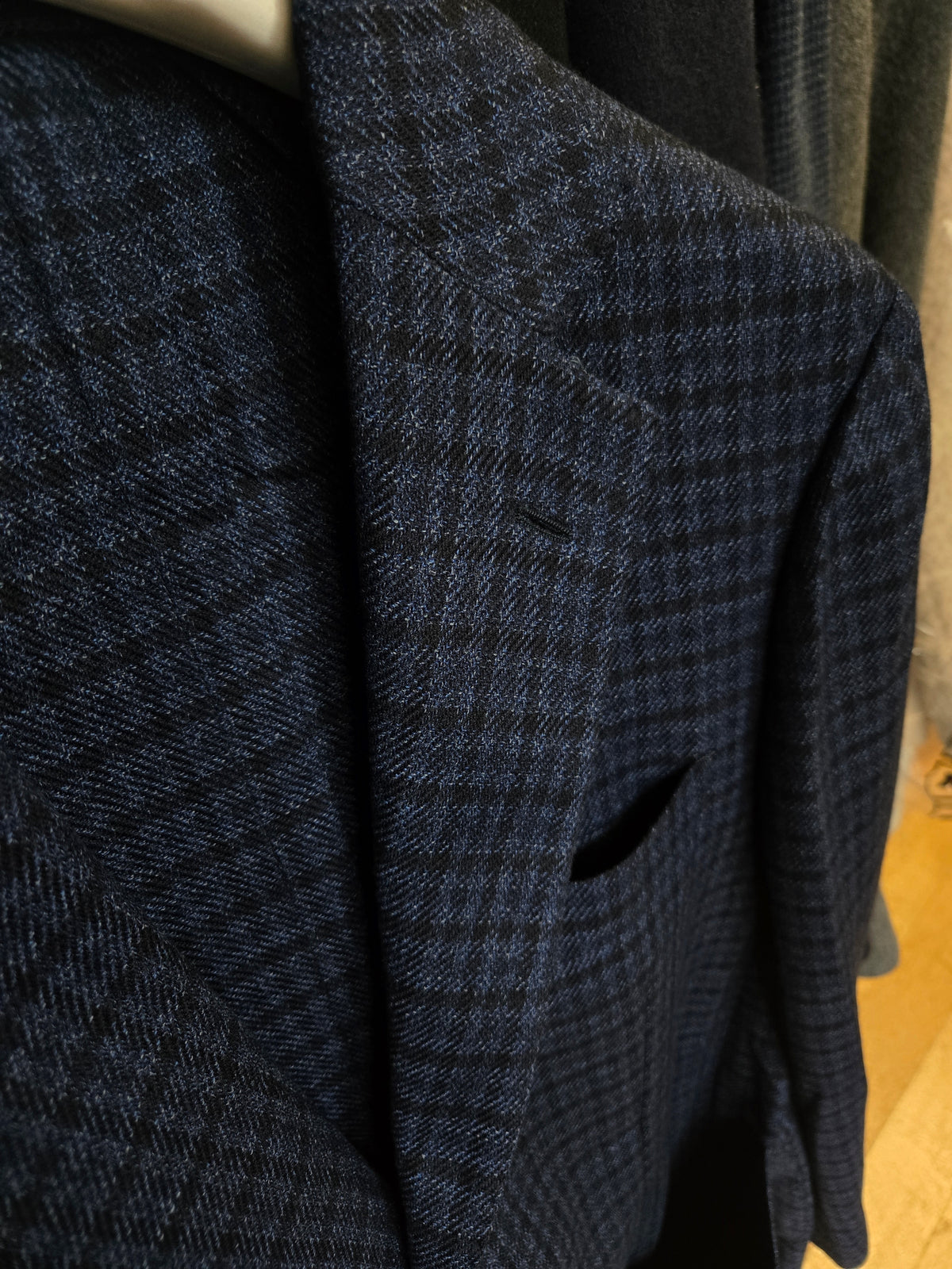 Sartorio Shepherd Check Virgin Wool Sport Jacket