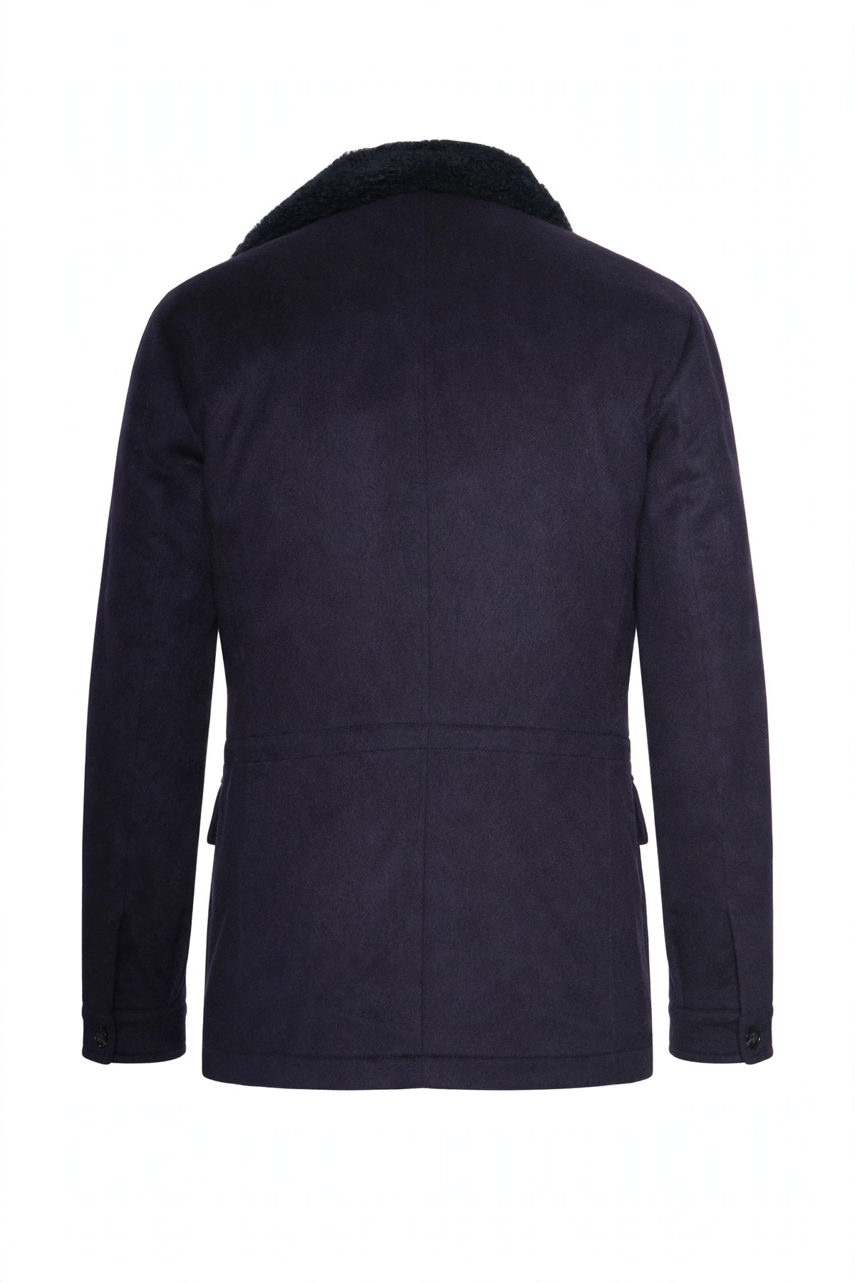 Kiton Cashmere-Shearling Overcoat