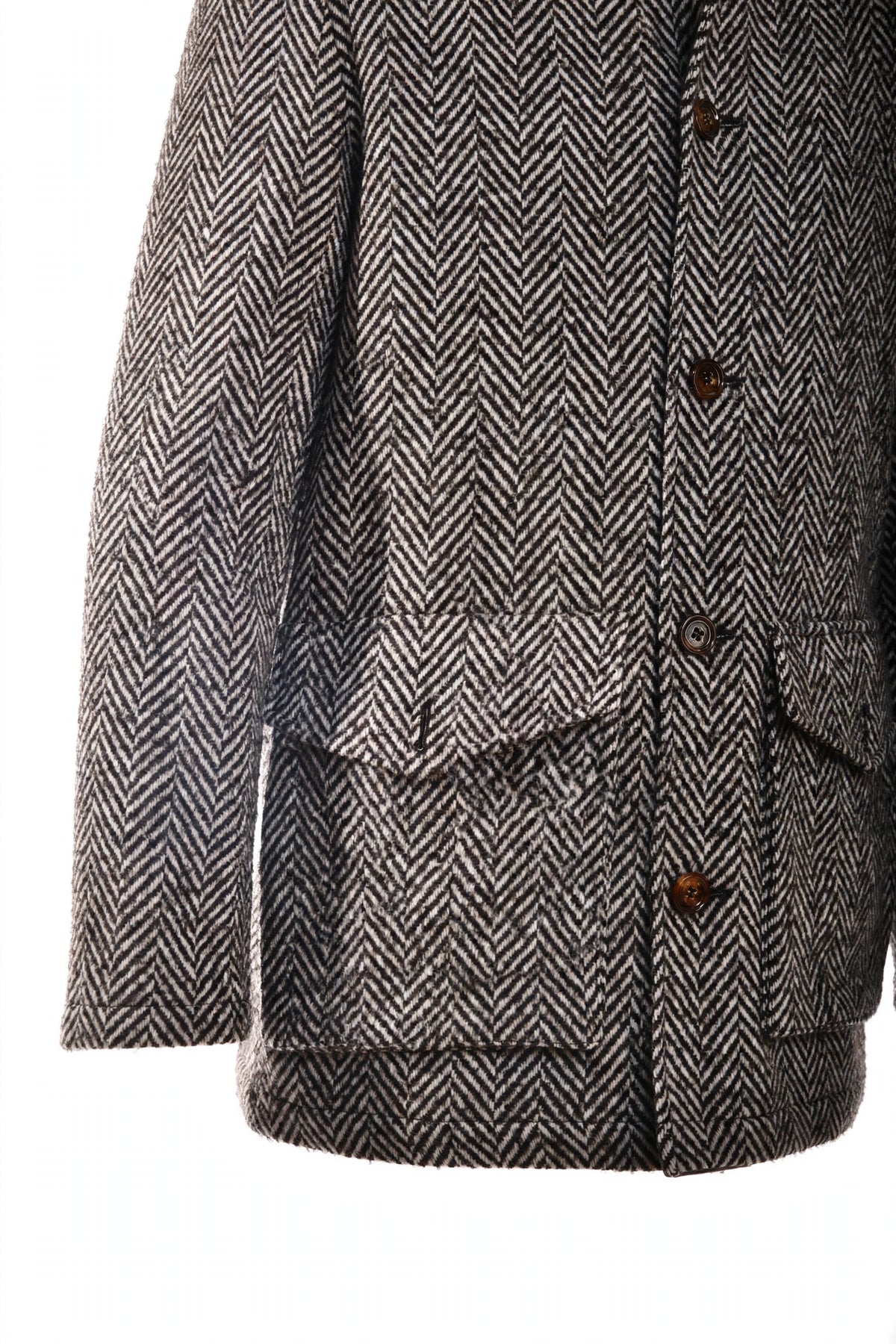 Kired Himal 2 Herringbone Virgin Wool-Alpaca Reversible Jacket