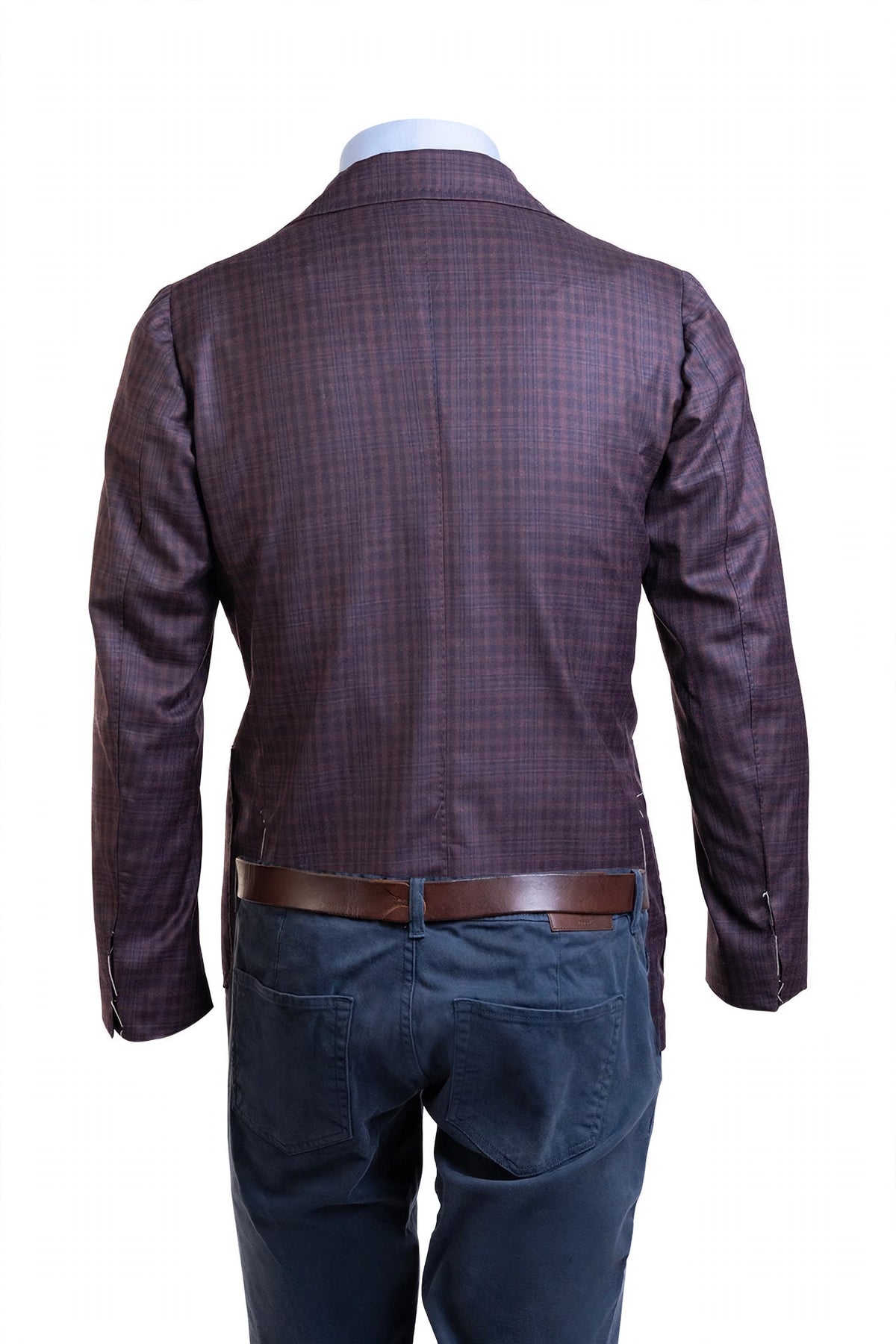 Sartorio Checked Virgin Wool Sport Jacket