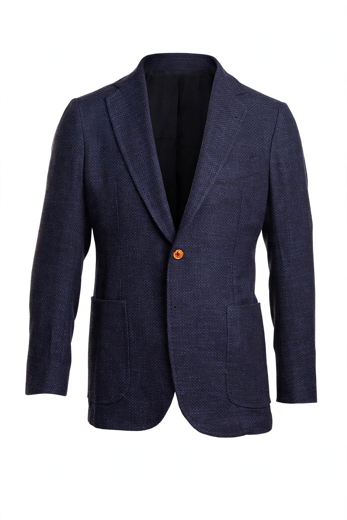 Sartorio Birdseye Virgin Wool-Silk-Cotton Sport Jacket