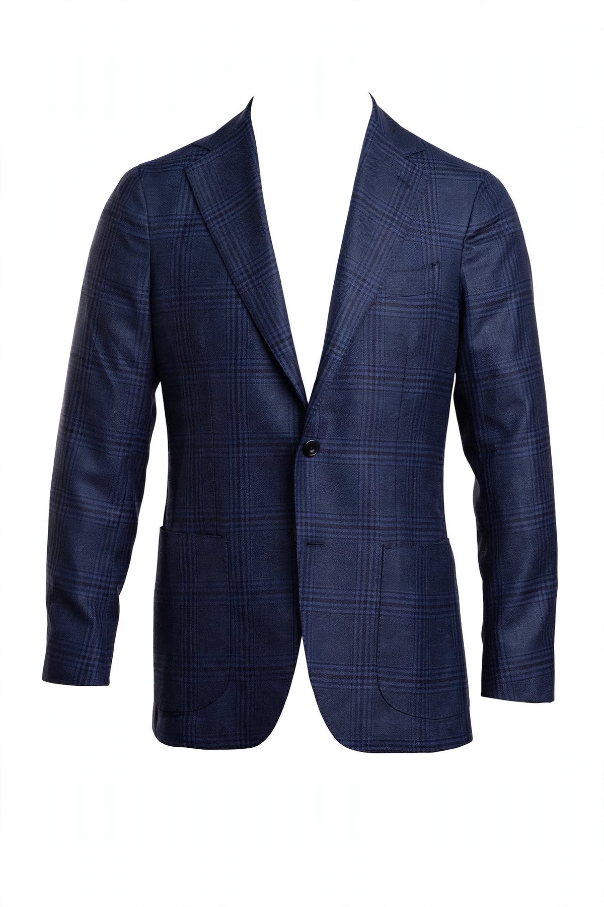 Sartorio Checked Virgin Wool Sport Jacket