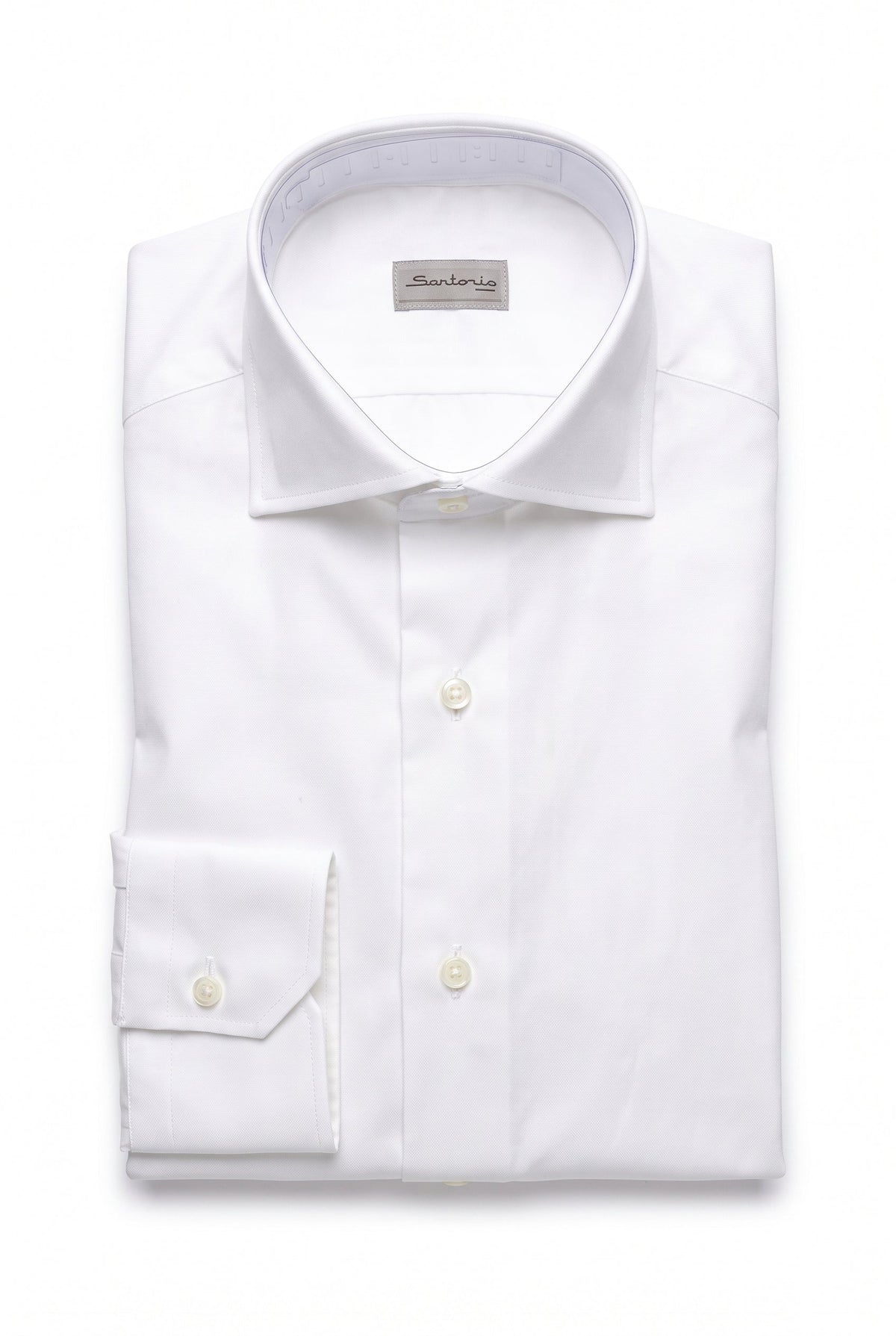 Sartorio Cotton Dress Shirt in white