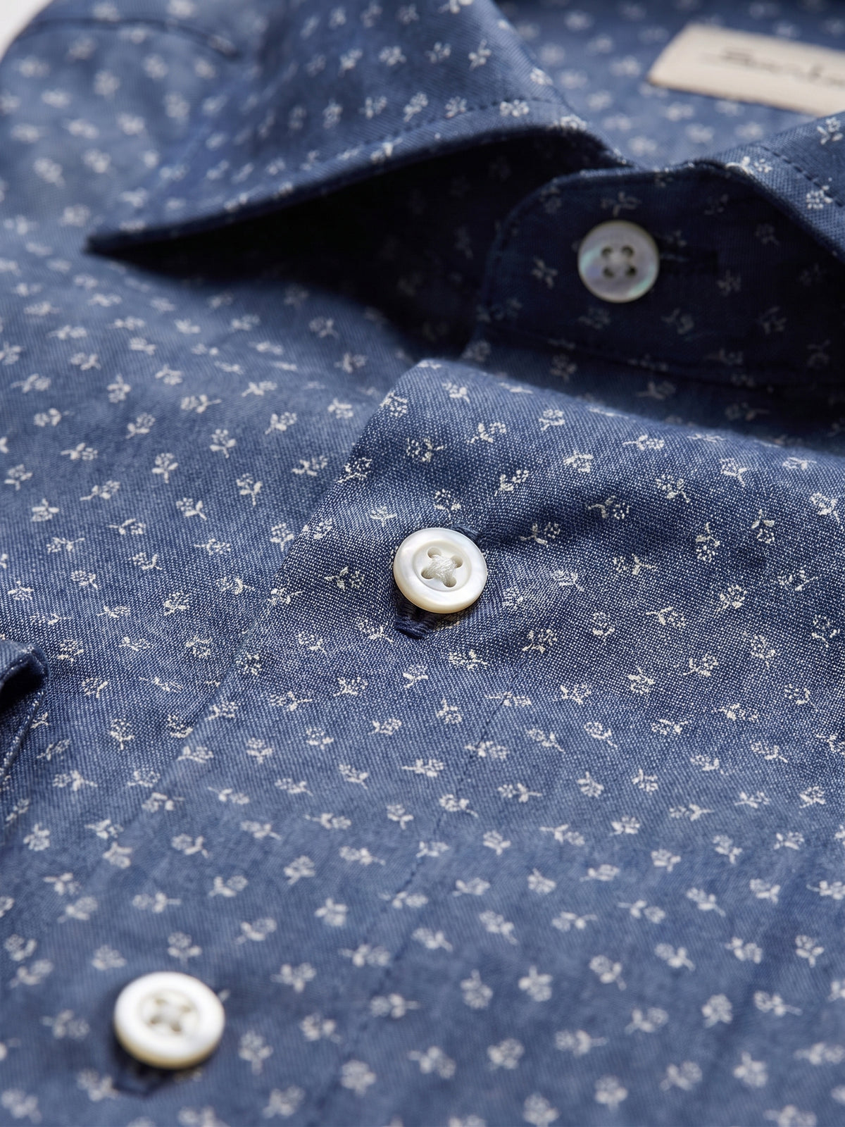 Sartorio Cotton Floral Dress Shirt