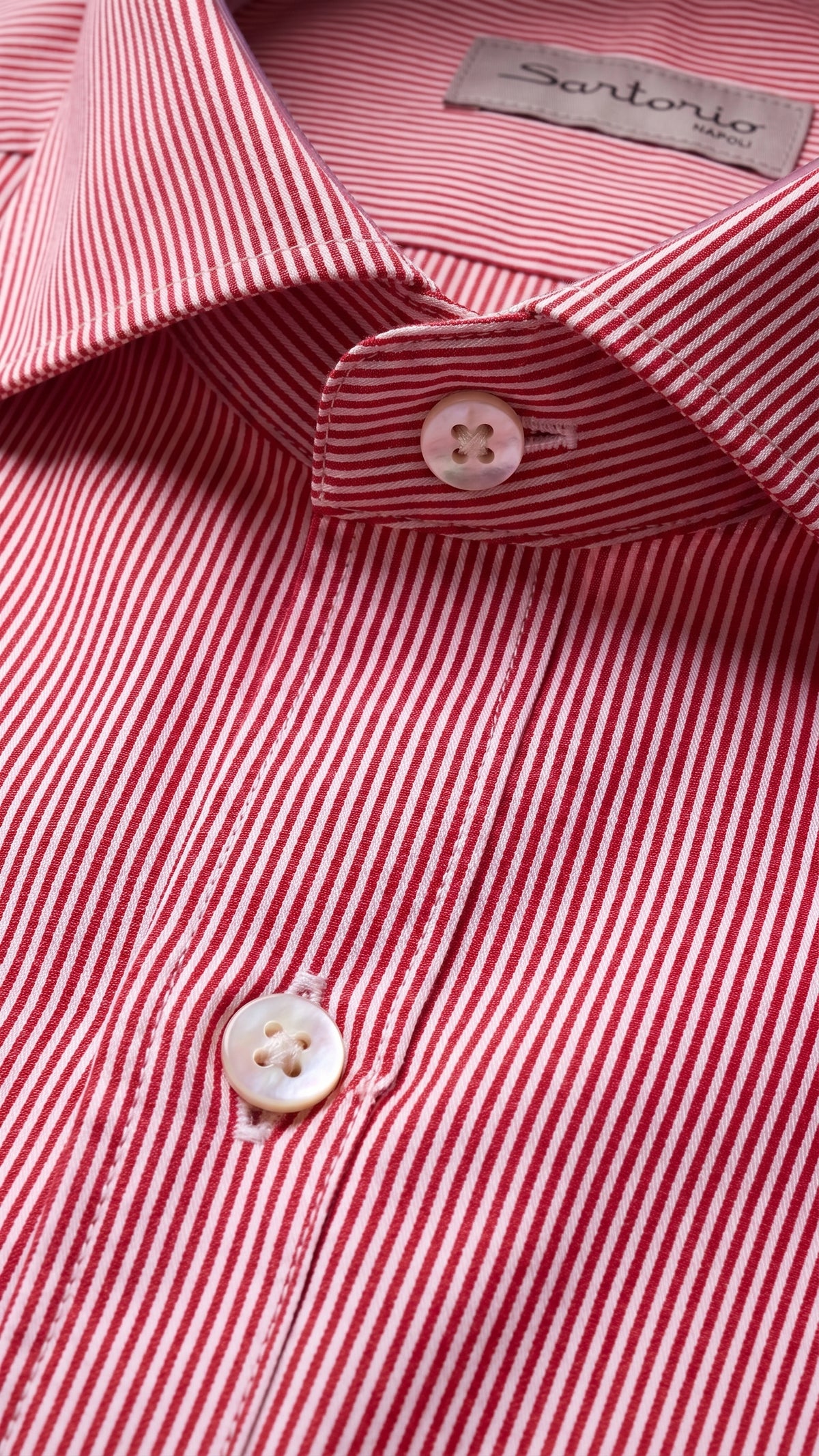 Sartorio Cotton Micro Pinstripe Dress Shirt