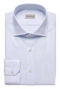 Sartorio Cotton Micro Pinstripe Dress Shirt in blue