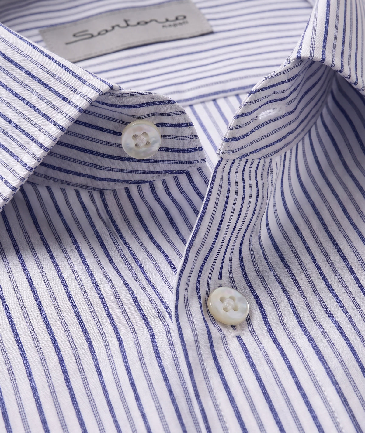 Sartorio Cotton Multi Pinstripe Dress Shirt