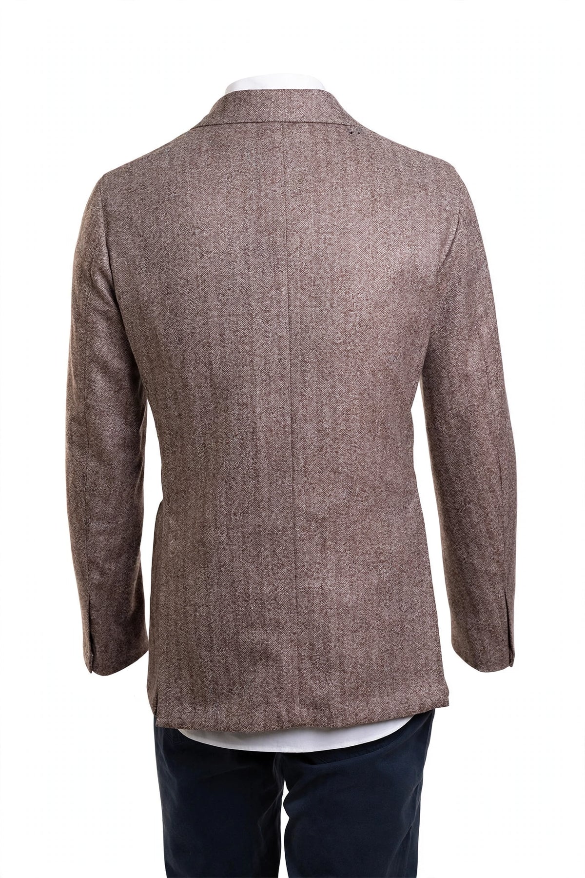 Sartorio Herringbone Virgin Wool Sport Jacket