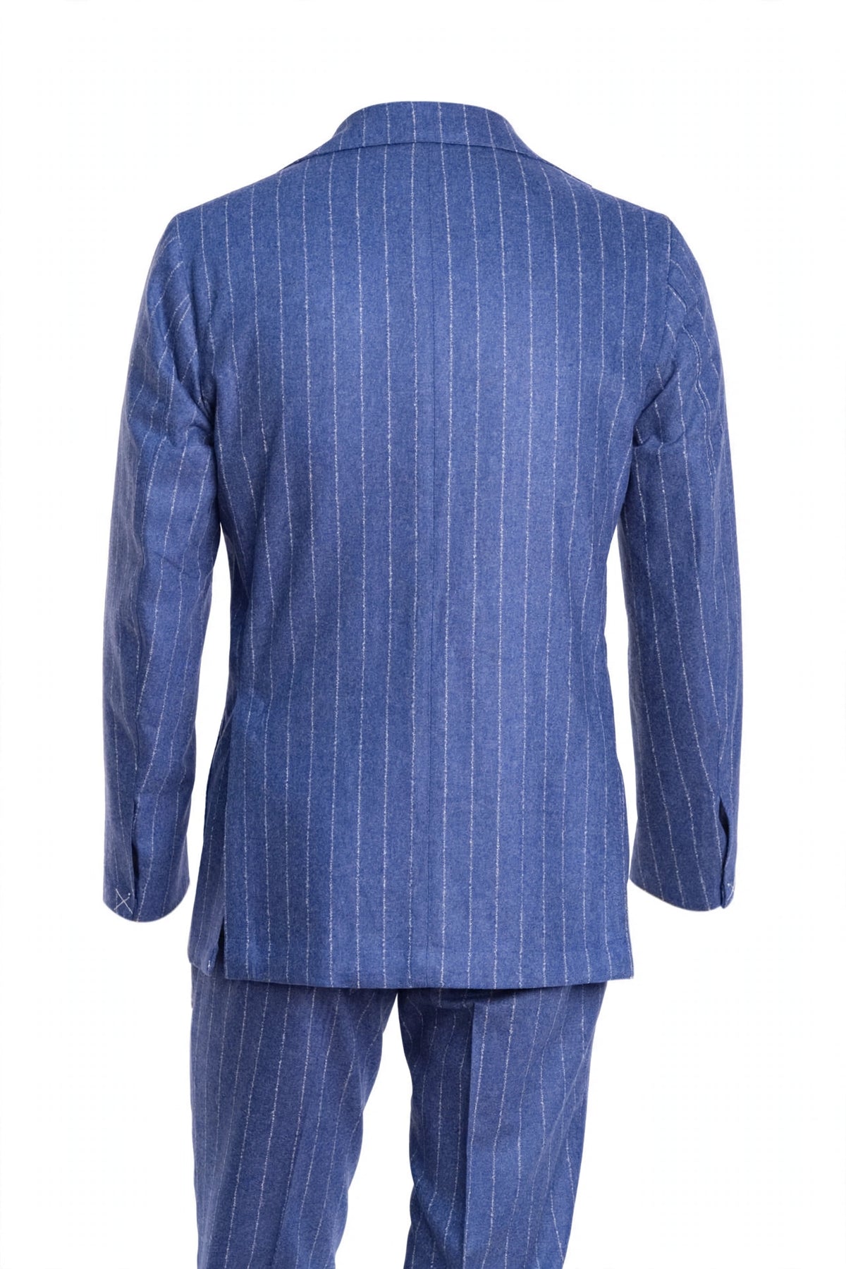 Sartorio Jumbo Pinstripe Virgin Wool-Cashmere Suit