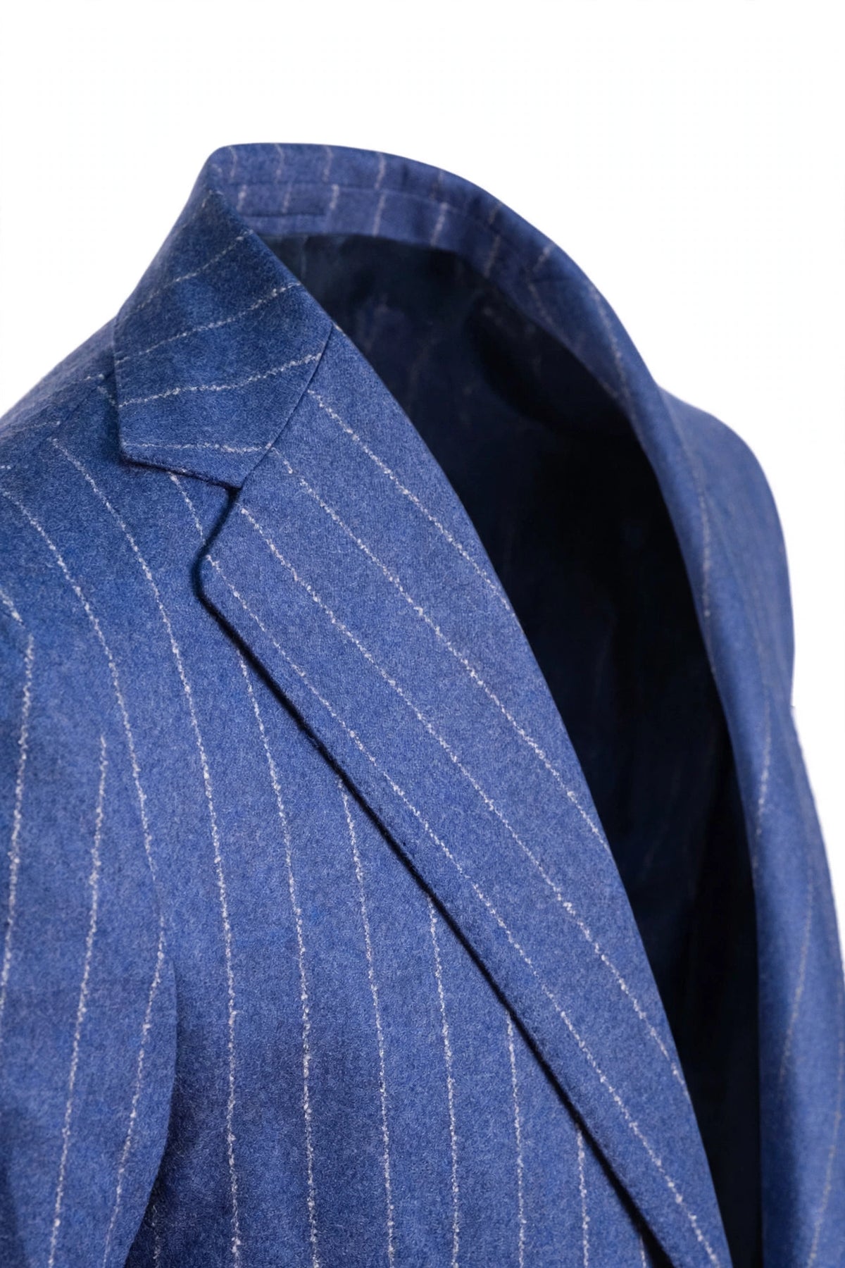 Sartorio Jumbo Pinstripe Virgin Wool-Cashmere Suit