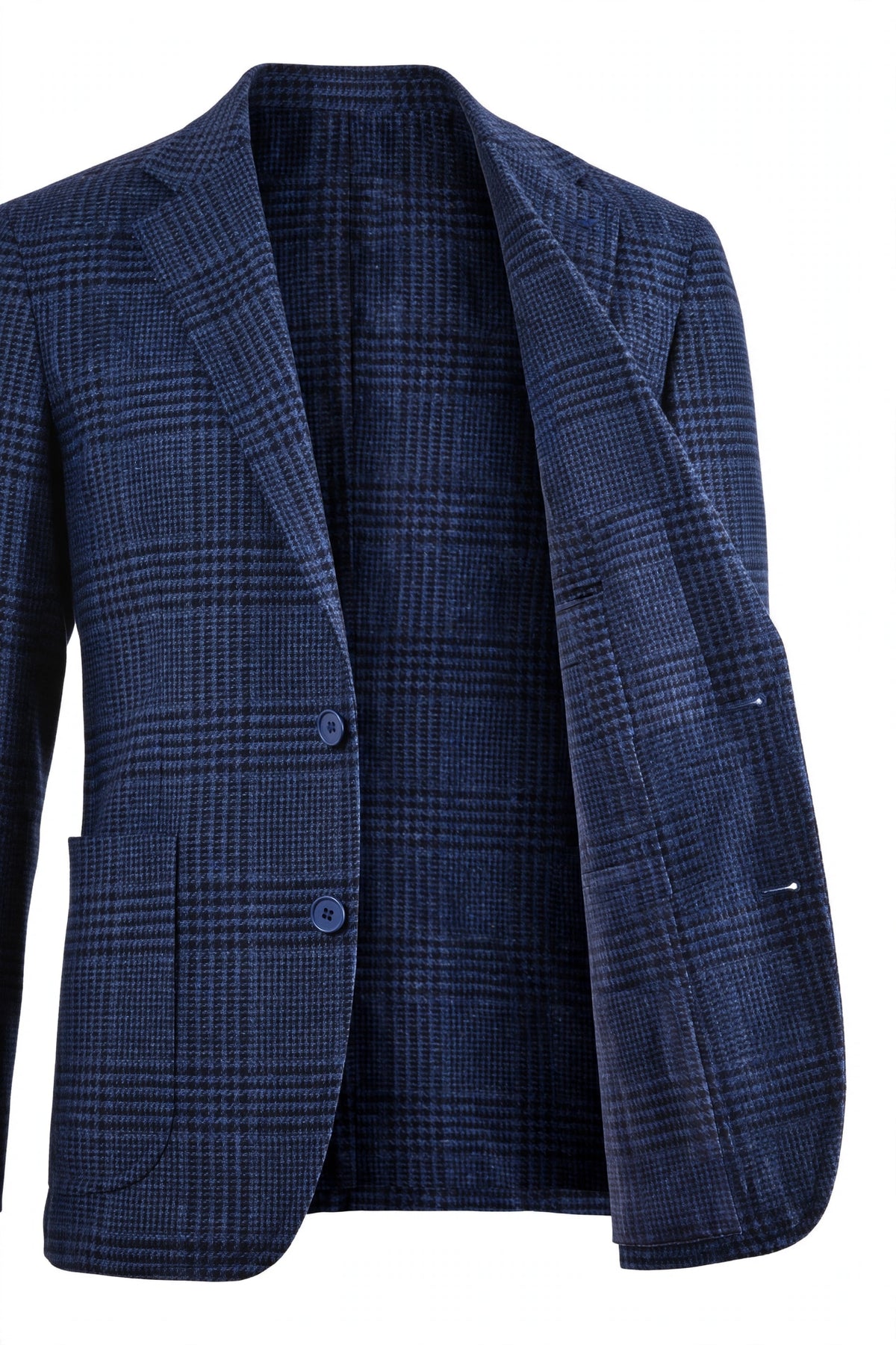 Sartorio Prince of Wales Wool Sport Jacket