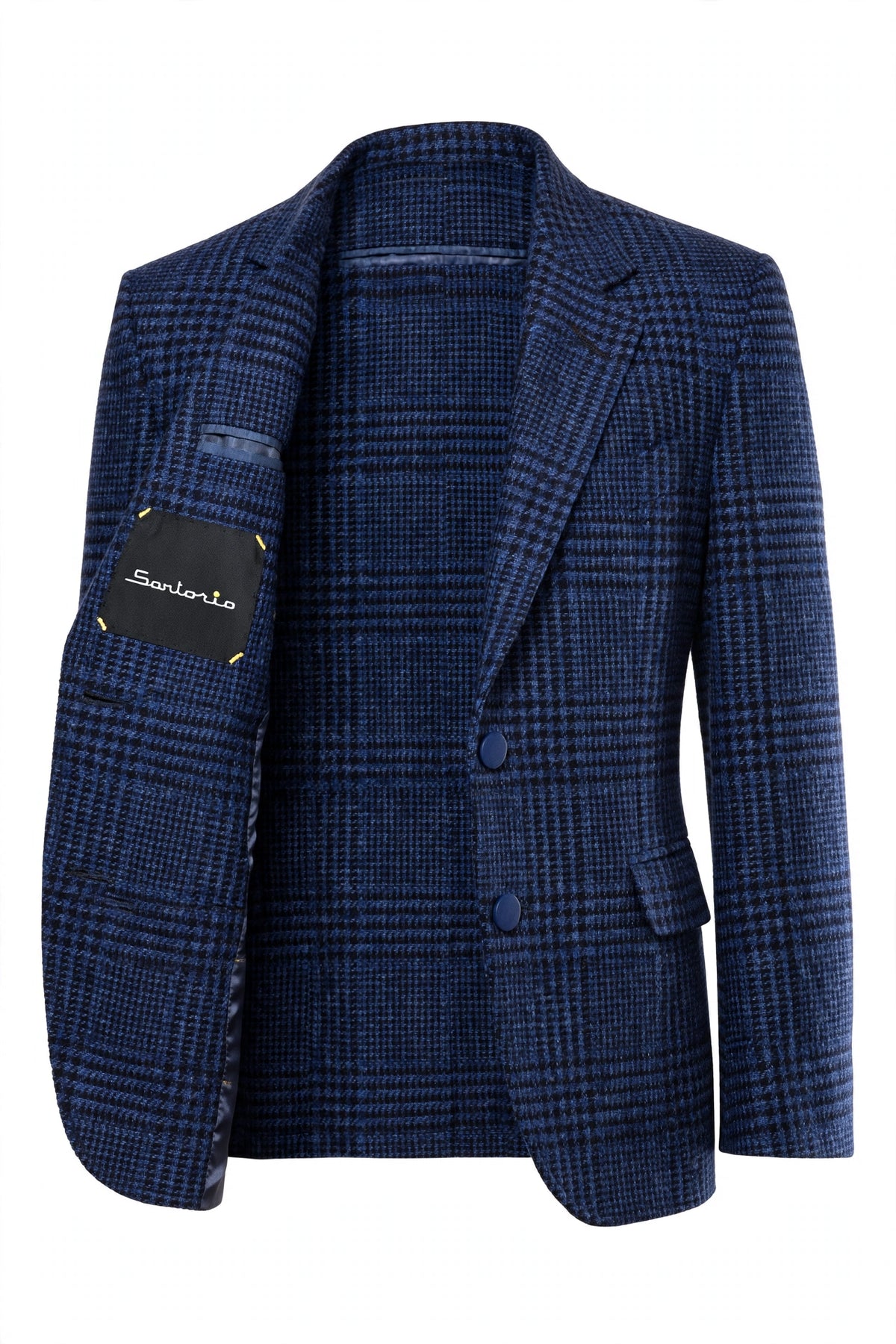 Sartorio Prince of Wales Wool Sport Jacket