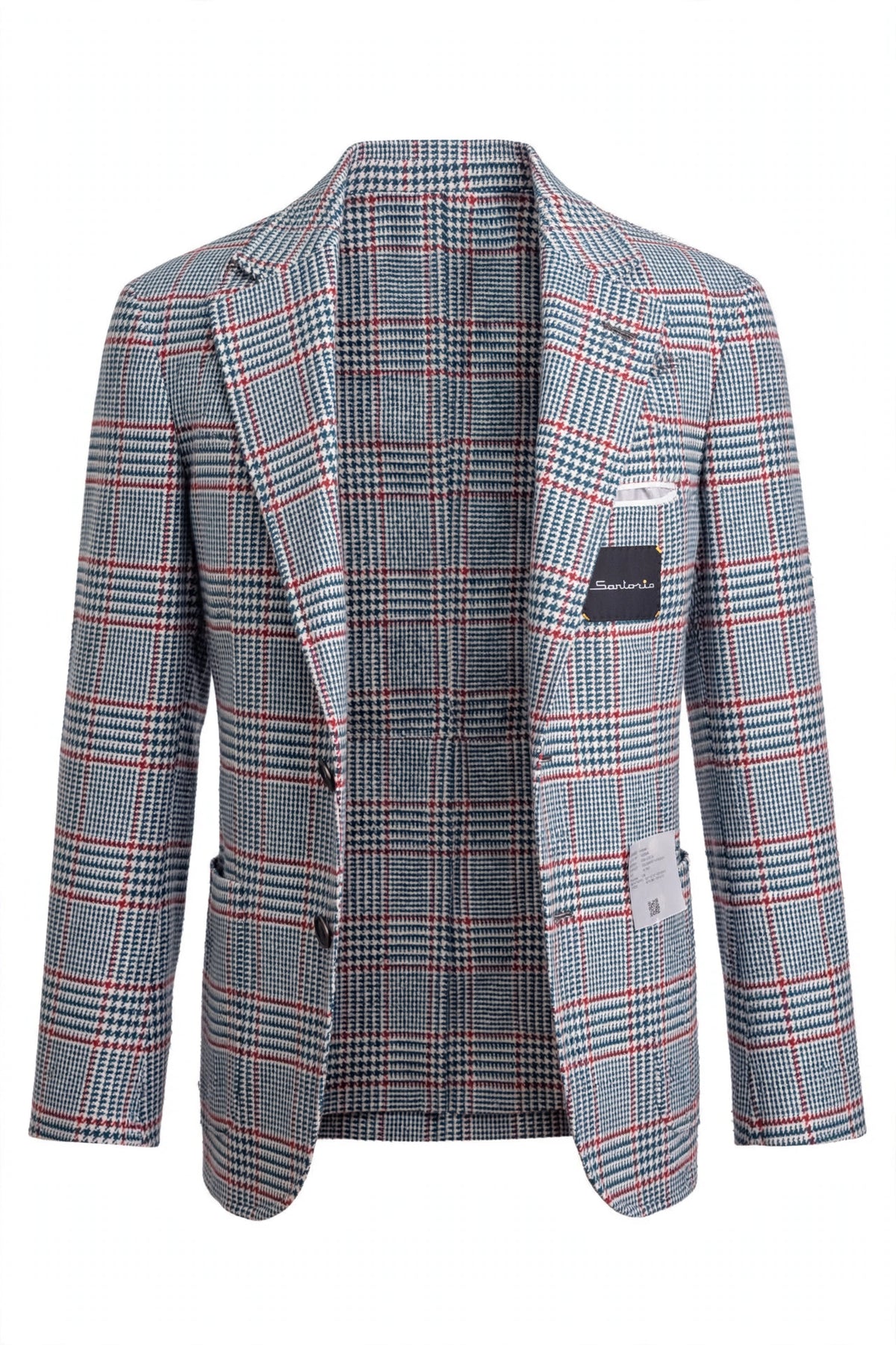 Sartorio Prince of Wales Wool Sport Jacket