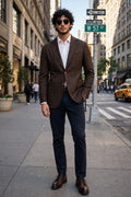 Sartorio Prince of Wales Virgin Wool Sport Jacket