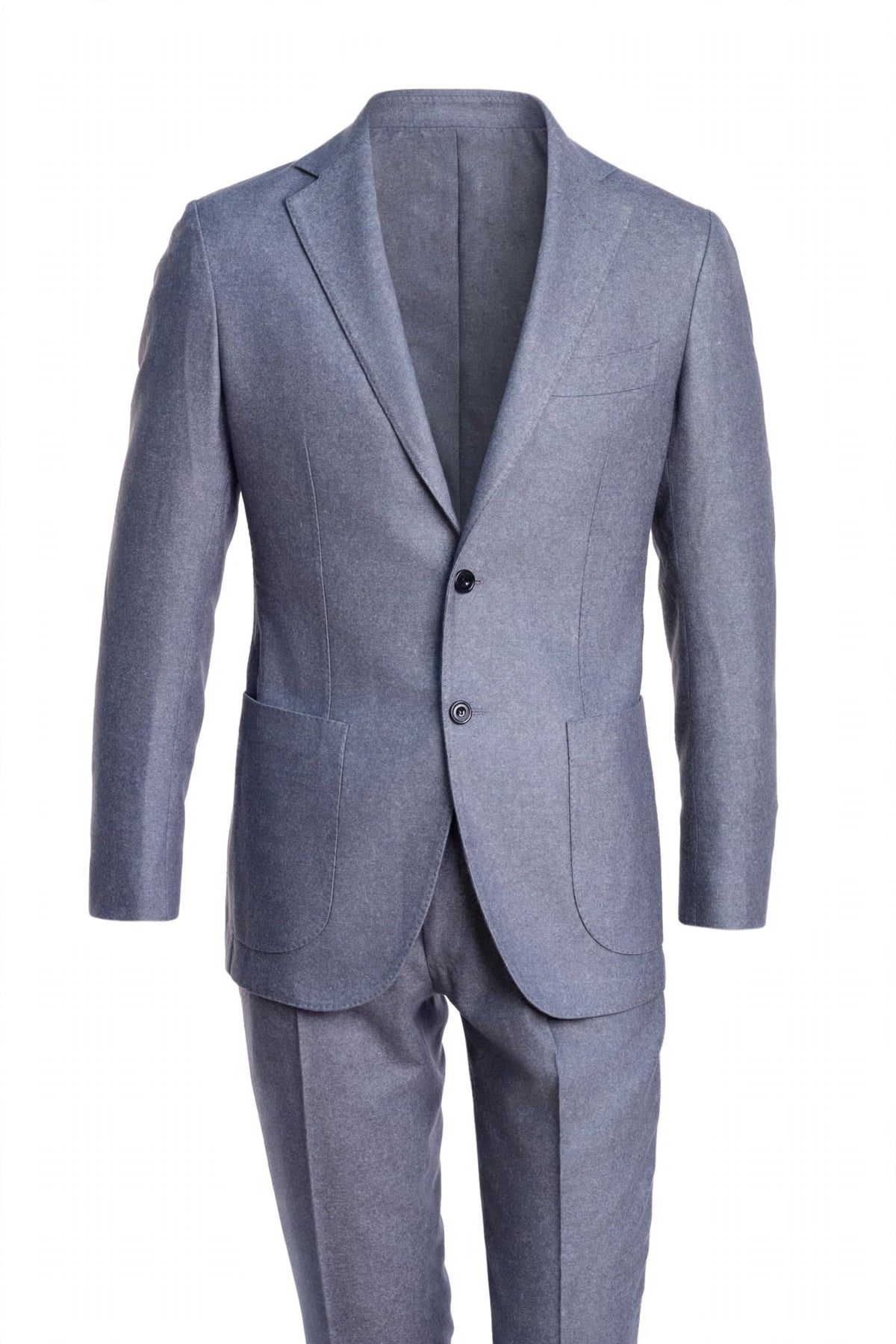 Sartorio Solid Virgin Wool-Silk Suit