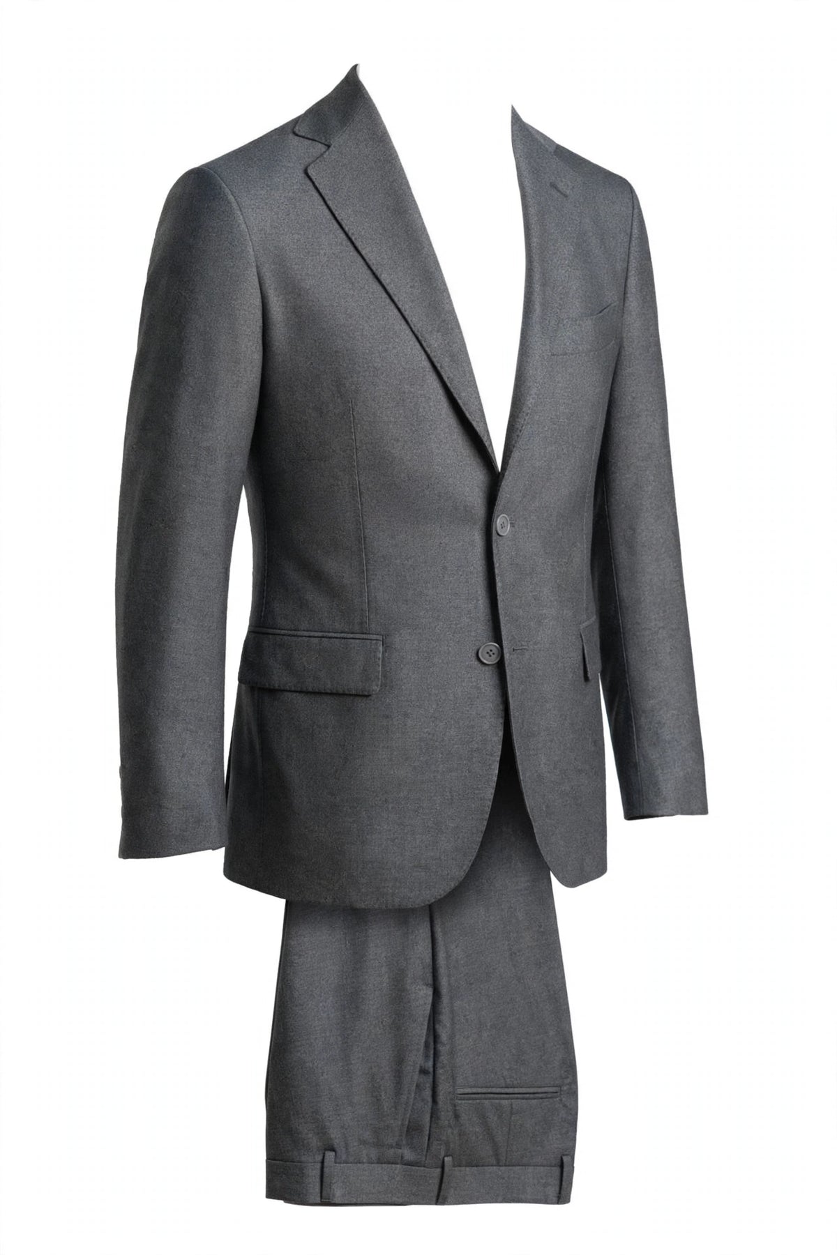 Sartorio Solid Virgin Wool-Silk Suit