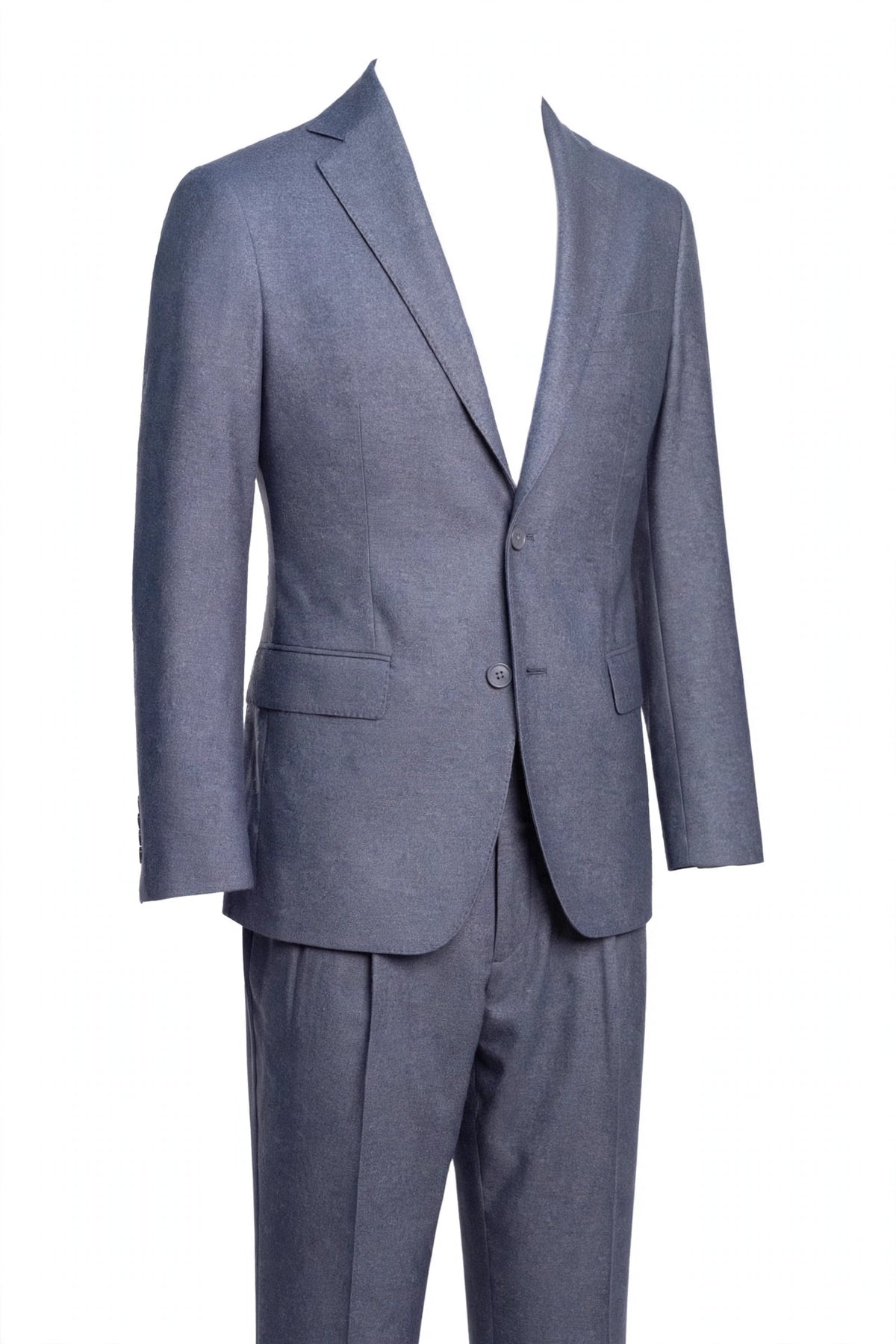 Sartorio Solid Virgin Wool-Silk Suit