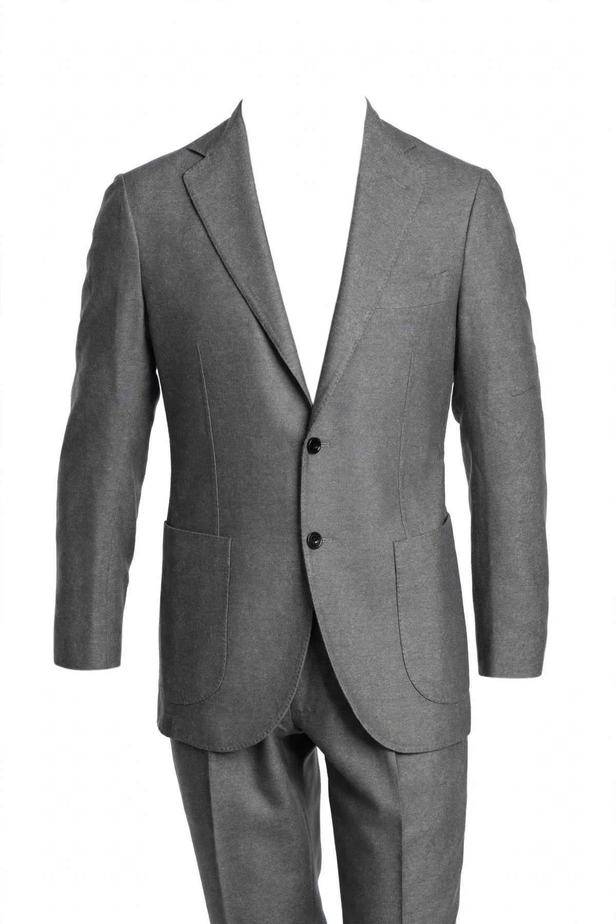 Sartorio Solid Virgin Wool-Silk Suit