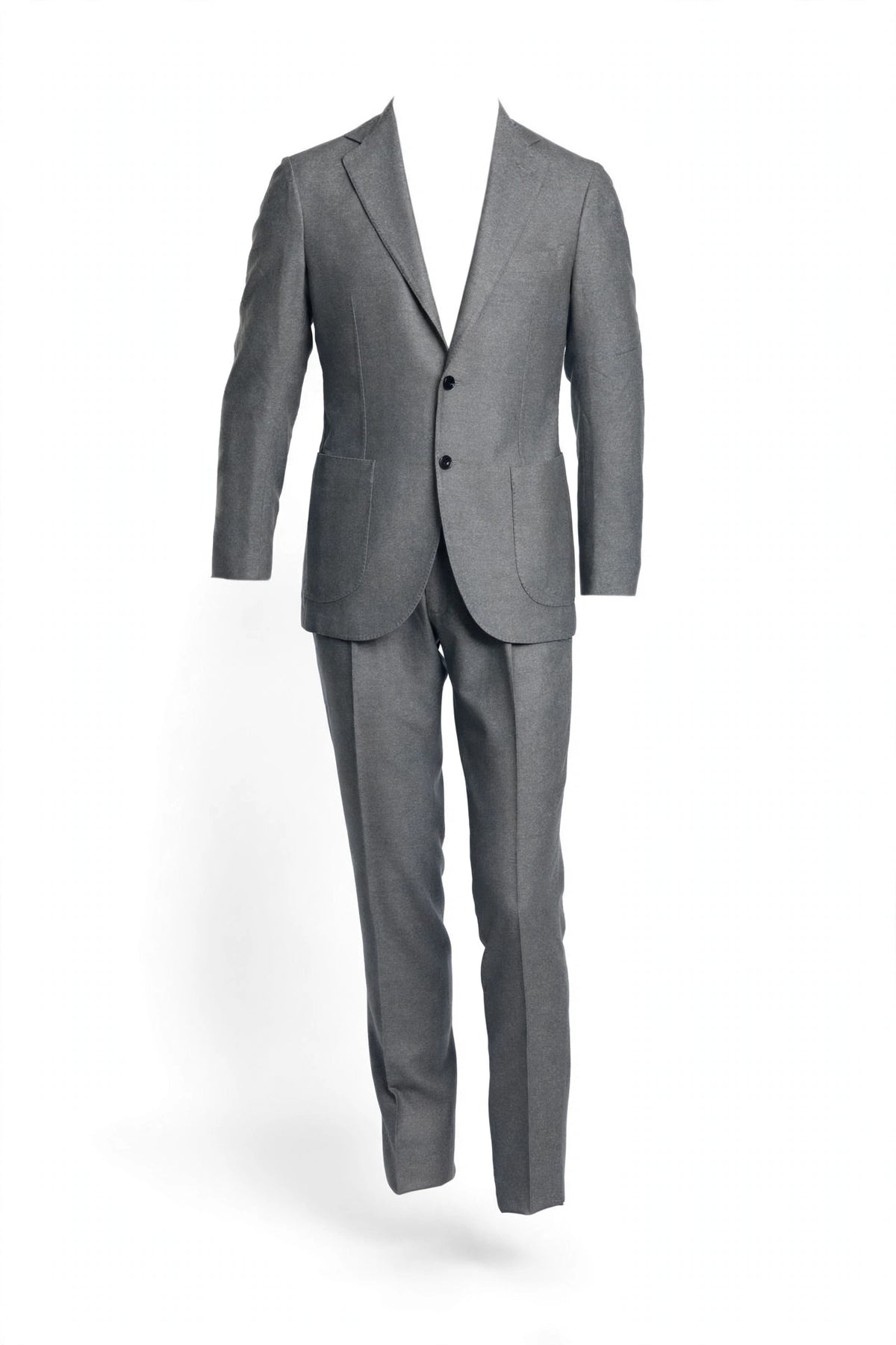 Sartorio Solid Virgin Wool-Silk Suit