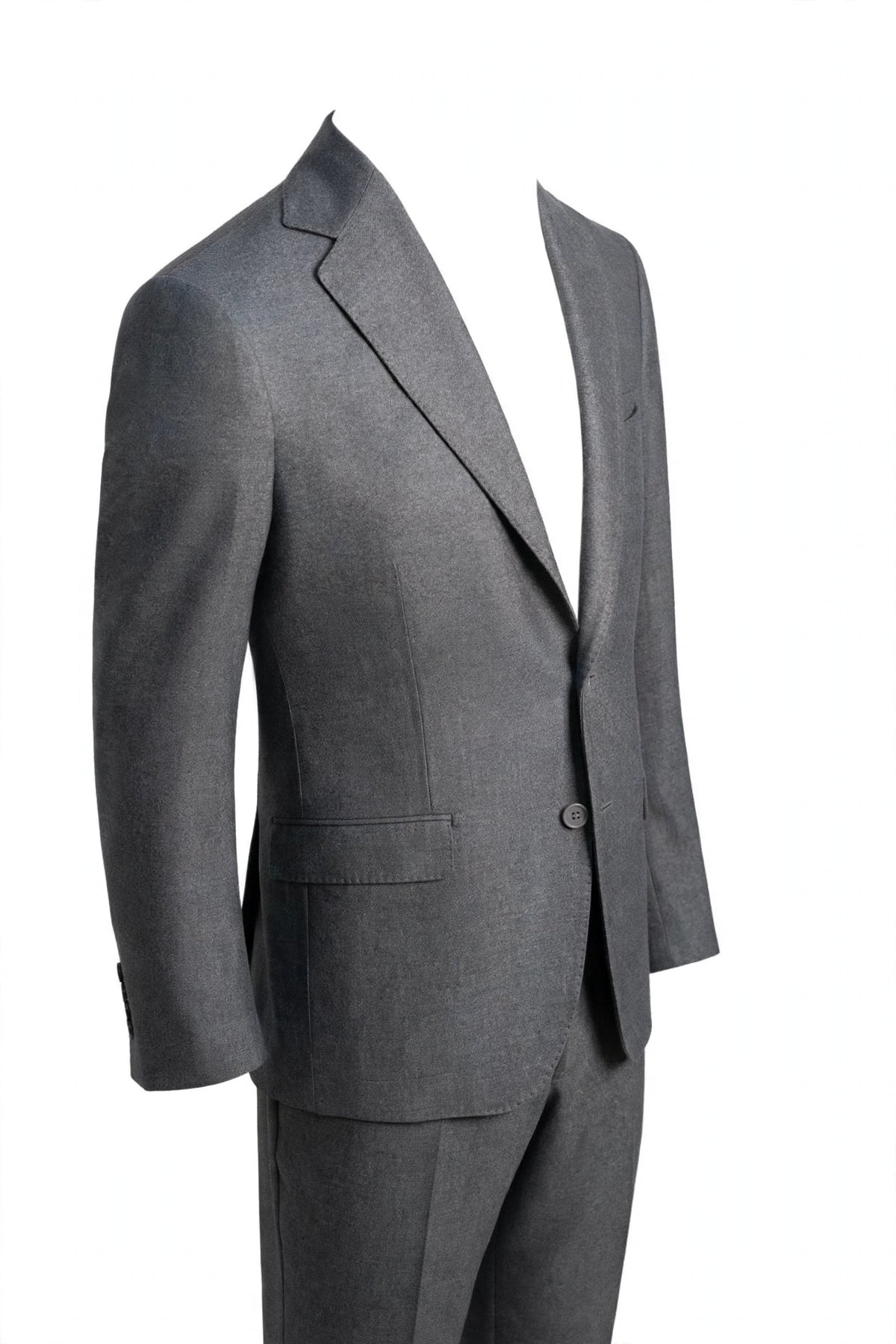 Sartorio Solid Virgin Wool-Silk Suit