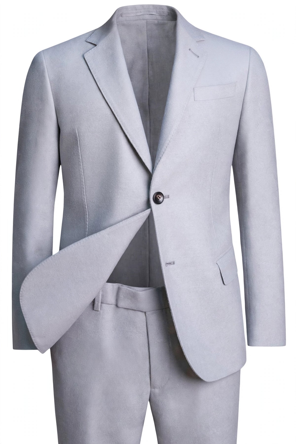 Sartorio Solid Virgin Wool-Silk Suit