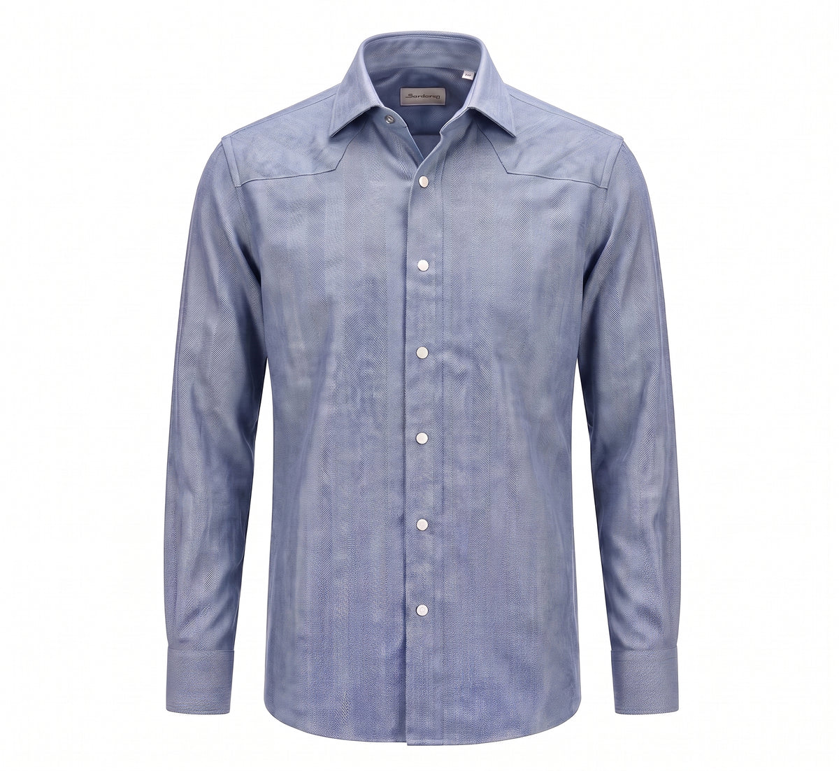 Sartorio TONY Herringbone Cotton Overshirt