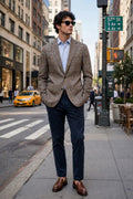 Sartorio Checked Wool-Alpaca Sport Jacket