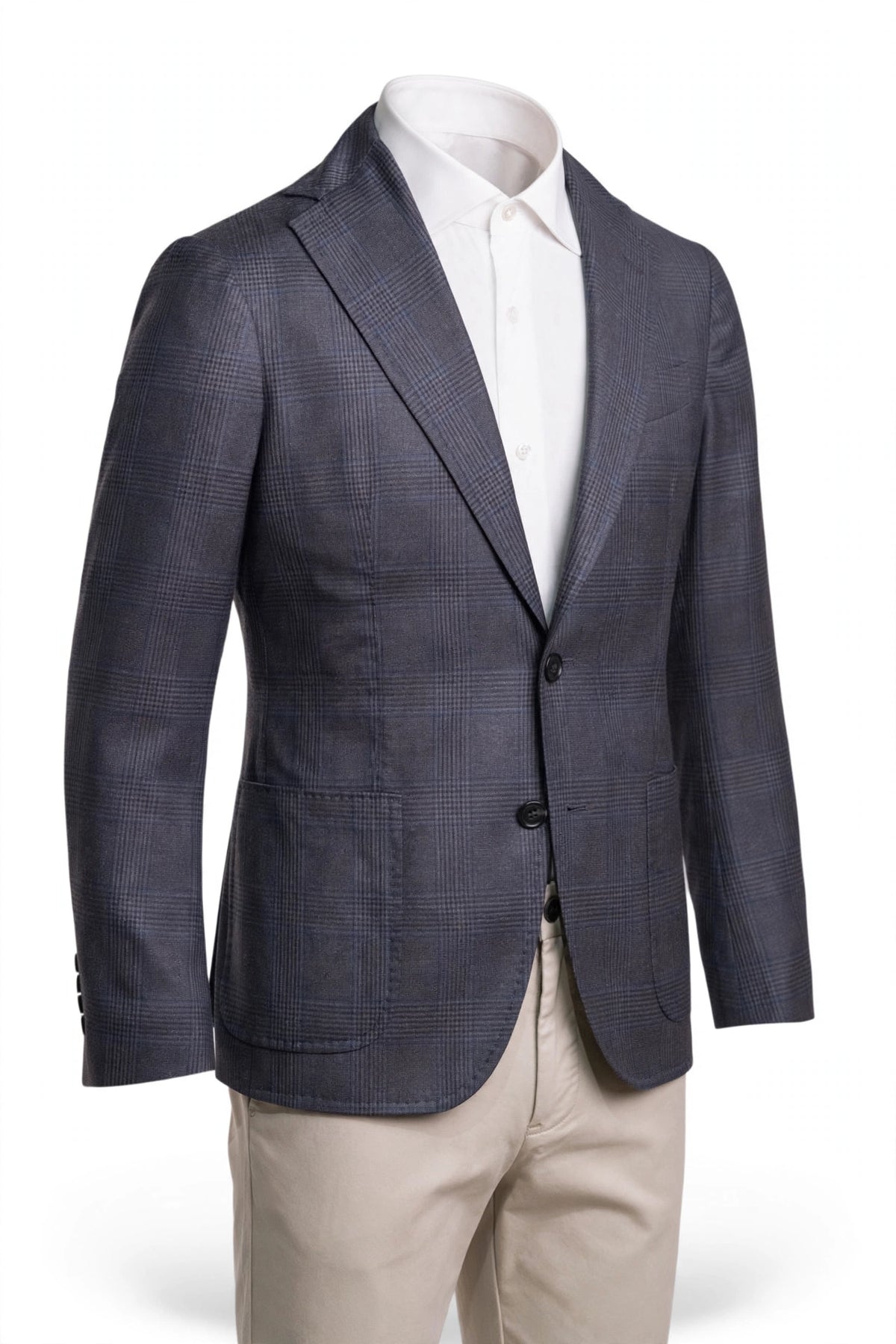Sartorio Prince of Wales Virgin Wool Sport Jacket